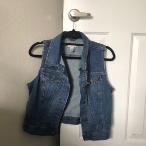 LOFT Denim Vest